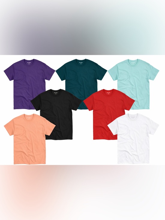 Other - Basic White V-Neck XL Tees Style Soft Cotton Shirts